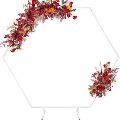 China Hotel .restaurant .banquet. Frame 6.6ft The Home.Wedding Plant Flower Arch Backdrop Stand Metal Arch Support Direct Wedding For Birthday Party Background Decoration for sale