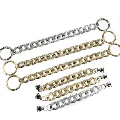 China Top Selling Shoe Chains Acrylic Accessories Diamond Acrylic Shoe Charm Chains For Clog Sandal Shoes for sale