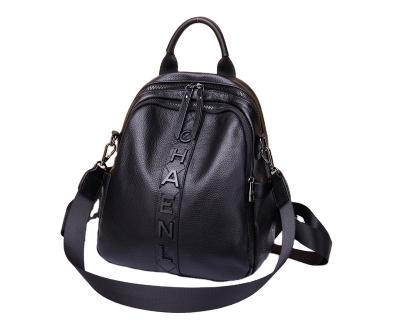 China Other 2021 new fashion lady backpack soft leather backpack multifunctional travel bag for sale