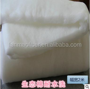 China Garment And Home Textiles 100% Polyester Filling For Garment Filling for sale