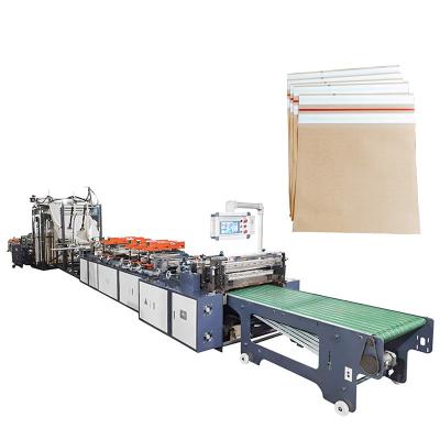 China Garment Shops Custom Kraft Paper Bag Shipping Mailer Making Machine for sale