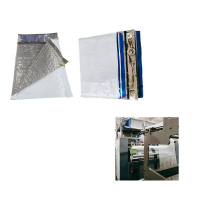 China 200mm~650mm Factory Price Custom Shopping Duty Free Bubble Security Wraps Plastic Courier Security Bag Making Machine for sale