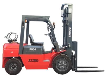 China Hotels Small EPA 3 Ton Dual Fuel BPL Propane LPG Forklift for sale