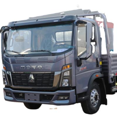 China Small Cargo Truck Camion De Carga Howo 4X2 Sinotruk Angola 3tons 3 3 5 5 and 7 Ton 10 Ton Type Dump Light Diesel Engine < 4L for sale