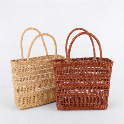 China Fashion China Tote Bag Beach Shoulder Bag Luxury Colorful Handwoven Straw Bag for sale