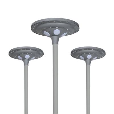 China Garden America Popular Modern Style Solar Led Aluminum Garden Lamp With Pole for sale