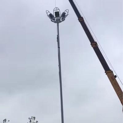 China Garden Factory Price 5M 15M High Mast Stadium Street Light Lighting Pole for sale