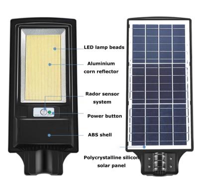 China ROAD High Lumens Solar Street Light With Polycrystalline Solar Panel And Battery Housing Solar Street Lights for sale