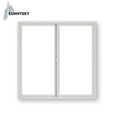 China New screen design vinyl outlet sizes upvc subcontractor example folding sliding window for sale