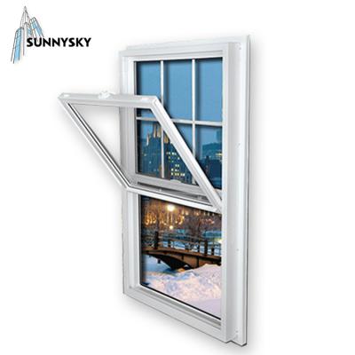 China Hot selling folding screen vinyl weight 600 x 900 upvc double hung fix window for sale