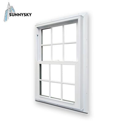 China Classic folding screen vinyl install video upvc 800 x 1000 double hung construction window for sale