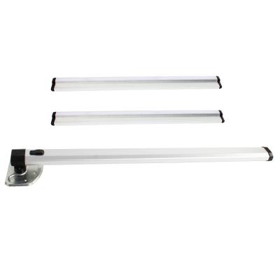 China 2 Piece Guide Rails TYTXRV OEM RV Camper Motor RV Trailer Aluminum Alloy Top Foldable ABS Accessories Silver Color RV Folding Table Leg Trailer for sale