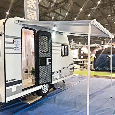 China Retractable Aluminum Cassette TYTX EOM Retractable Aluminum Caravan Tents Camper Manual Control Motorized Power Trailer RV Tent for sale