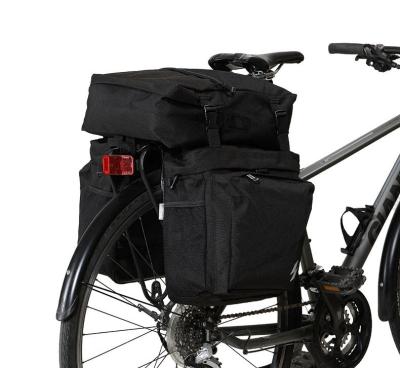 China Durable SAHOO Bikepacking Series 37 Liter Polyester Bike Bicycle Pannier Bag for sale