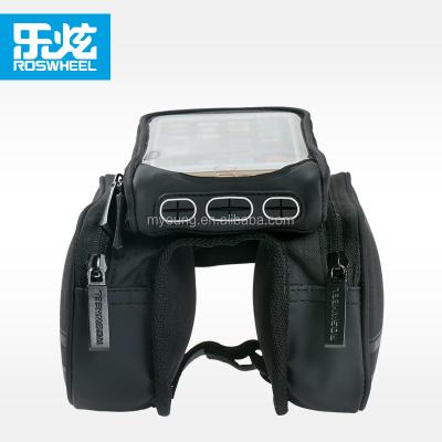 China Even Wholesale Road ROSWHEEL Compact and Handy Bicycle Frame Smartphone Bag for 12813L-A2 for sale