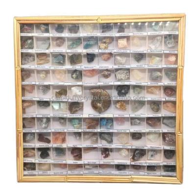 China Europe wholesale high quality natural gemstone open specimen box healing crystal for home decoration for sale