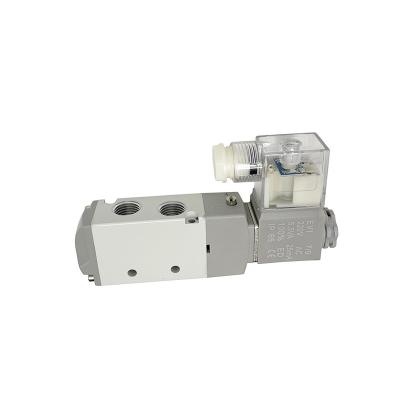 China Airtac Good Price 4V210 Series 2 position 5 way Single Control Plate Type Pneumatic Air Solenoid Valve 220V AC For Air Manifold for sale