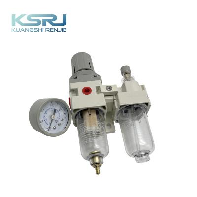 China SMCs air source treatment AC2010-02 air filter regulator lubricator pneumatic parts FRL unit for sale