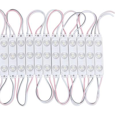 China Led module for sign board high power injection LED light module display lens 160 degree 3030 LED sign modules for sale