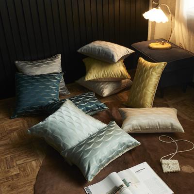 China PORTABLE Luxury Home Pillow Cases 45x45/30x50cm Car Sofa Cushion Covers European Square Normal Decorative Pillow Case for sale