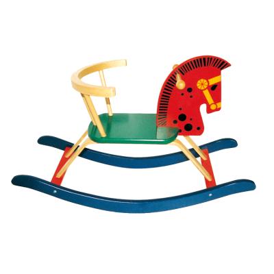 China Age 3-8 Years Factory High Quality Wooden Decorative Baby Walker Toy Rocking Horse For Sale for sale