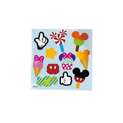 China Cute And Customizable Environmentally Friendly Cartoon Toy Label Stickers for sale