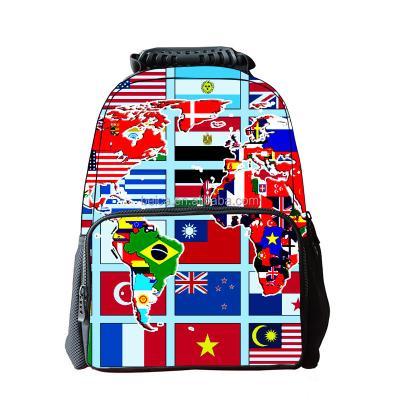 China Anti-Theft 3D Photo Laptop backpack 3D Animal bag 3D Print backpack 2023 New arrival bag for sale