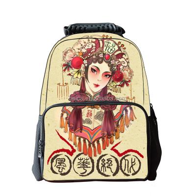 China Anti-Theft 3D Photo Laptop backpack 3D Animal bag 3D Print backpack 2023 New arrival bag for sale