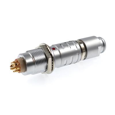 China audio & Application Video Medical Circular Metal Push Pull Connector for sale