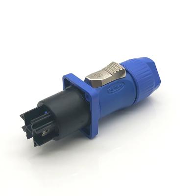 China Power 3 pin 4 pin IP44 IP65 powercon connectors for sale