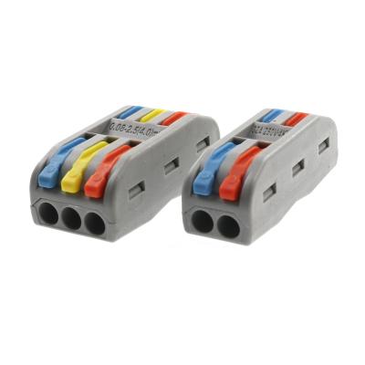 China Power 2 Pin 3 Pin DC AC Crimp Type Electrical Wire Quick Connector for sale