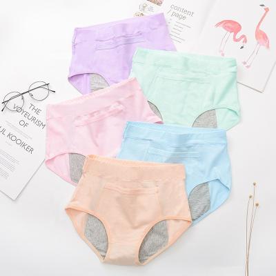 China Breathable Underwear Period Panties Lots Silk Panties Girls Kids Absorption 120ml Cheap Leakproof Period Panties for sale