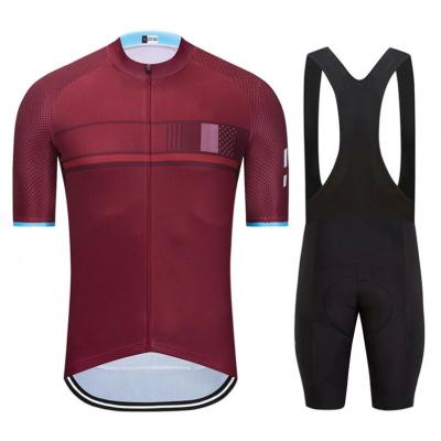 China Breathable Cycling Jersey 19D Bib Set MTB Bike Uniform Clothing Quick Dry Bicycle Wear Clothes Short Jersey Mens Panties for sale