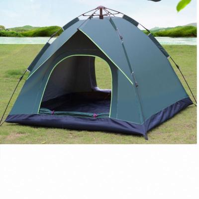 China Diagonal Tie Type Outdoor Waterproof Camping Tent Custom Logo Printing Portable Sports Camping Tents Car Shape 2 Person for sale