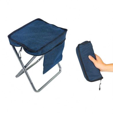 China Lightweight Outdoor Picnic Camping Aluminum Alloy Folding Chair Stool Bench Portable Fishing for sale