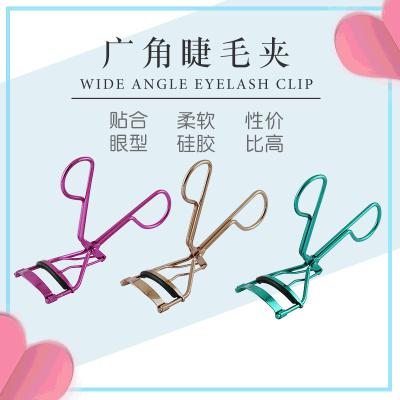 China Makeup Eyelash Curling Eyelashes Adjustable Full Body Eyelash Curler Tidal Color Eyelash Beauty Makeup Colorful Plating Curling Tools for sale