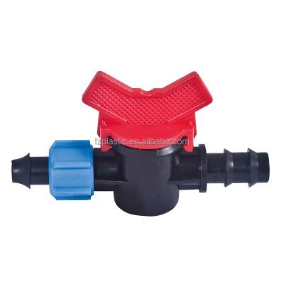 China Barb Lock Offtake Table Agriculture Irrigation Irrigation Watering Fit PE Barb Lock Offtake Table Valve for sale