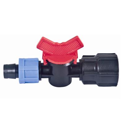 China Agriculture Irrigation Mini Drip Irrigation System 16mm Drip Tape Low Pressure Plastic Non-Return Valve for sale