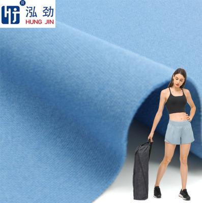 China Reliable And Cheap Sportswear Anti Pill Ladies 2 Pieces Set Women Cloth Sportswear Jogging 100% Polyester Fabric for sale