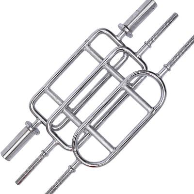 China Durable Gym Fitness Threaded Tricep Bar Weightlifting Barbell for sale