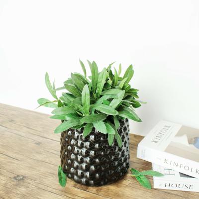 China Wholesale Minimalist Home Indoor Outdoor Decoration Custom Design Modern Nordic Style Ceramic Vase Planter Flower Pot For Garden Balcony for sale