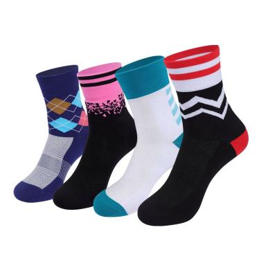 China Wholesale Custom Logo Sports Compression Running Bicycle Hot Selling Recycling Socks Viable for sale