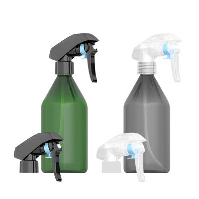 China High Quality Cosmetic Moisturizing PET Fine Mist Trigger Plastic Spray Bottle For Flower Plants And Watering Cleaning for sale