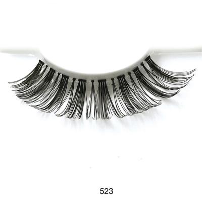 China Artificial mink low price silk eyelashes without eyelashescruelty harmless transparent high quality and elegant vegan for sale