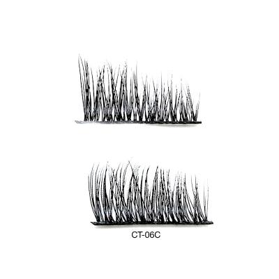 China Excellent high quality and stylish selling magnetic eyelashes set false eyelashes set natural looking magnetic eyelashes for sale