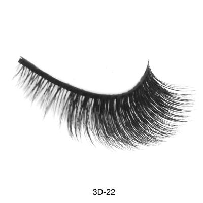 China Best High Quality And Stylish Selling Natural Mink Lashes 3D Eyelashes Handmade Artificial Mink Lashes Long Fake Eyelashes for sale