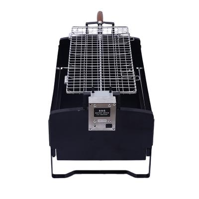 China Easily Assembled Outdoor BBQ Rotating Small Family Camping Durable Grill for sale