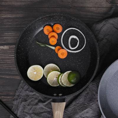 China Traditional Granite Ceramic Pan Nonstick Skillet Anti-Warp Non PTFE APEO PFOA 11 Inch Toxic Free Nonstick Frying Pan for sale