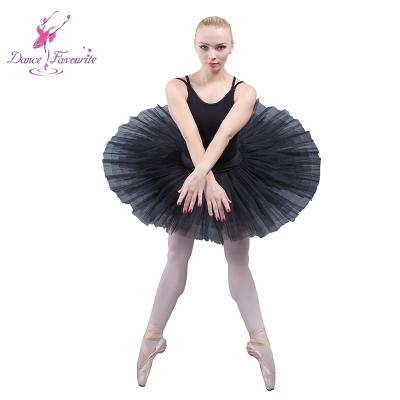 China Dress up black half tutu with 5-7 layers of stiff Tulle practice ballet tutus BLL001-1 for sale