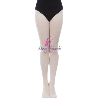 China Antibacterial Girls Lace / White Seamless Convertible Ballet Dance Tights With Hole TF07 for sale